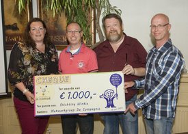  Netwerkgroep De Compagnie schenkt €1000 aan Stichting Winkie