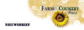 Nog enkele dagen...dan opent de Farm & Country Fair