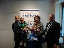 Geldprijs van Novel Groep voor Sam Rathmer