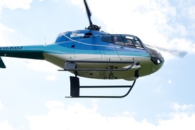 Helikoptervlucht tijdens Winterswijkse braderie