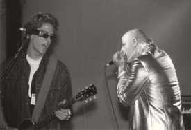 Mick Daley en Leigh Ivin treden op bij café de Driesprong