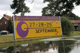 Bouwgroepen druk aan het werk voor Bredevoort Schittert 2013.