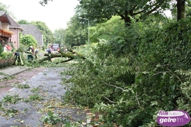 Terug in de tijd, noodweer in Aalten, 12 juli 2010.