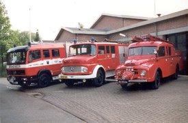 Uitreiking Koninklijke onderscheidingen aan brandweermannen.