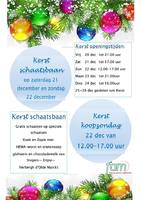 Kerstkoopzondag en Kerstschaatsbaan in Aalten.