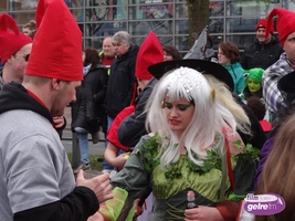 Carnaval 'Rosenmontag' in Bocholt.