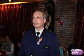 Koninklijke onderscheiding voor Bert Helmink tijdens Voorjaarsconcert Excelsior Barlo.