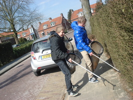 Scholieren de straat op voor Natuurlijk Schoon   