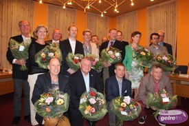 Installatie nieuwe gemeenteraadsleden in de gemeente Aalten.
