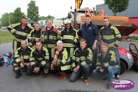 Gerrit Walvoort neemt na 25 jaar afscheid van de brandweer