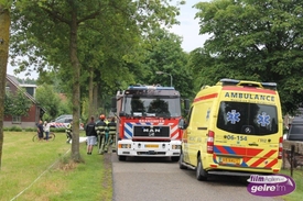 Inzet traumaheli bij ongeval met bus aan de Piepersweg in Aalten
