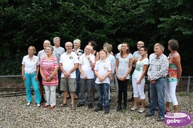 Bijeenkomst Vierdaagse lopers bij 't Noorden in Aalten.