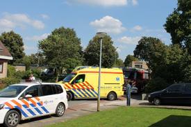 Persoon gewond na werkzaamheden aan woning.