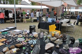 Mineralen- en fossielenmarkt in Bredevoort