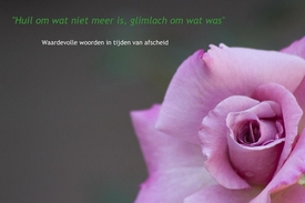 Hulp bij het schrijven van waardevolle woorden in tijden van afscheid