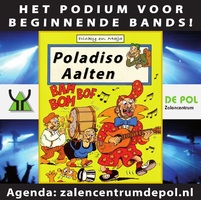 Twee regionale bands bij Poladiso