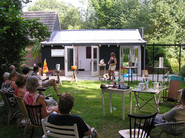 Workshops  buiten schilderen met acrylverf 