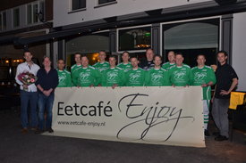 AD'69 45+ team gesponsord door Eetcafé Enjoy