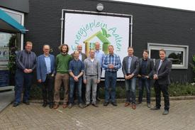 Wethouder Erik Luiten verricht opening Energieplein Aalten.
