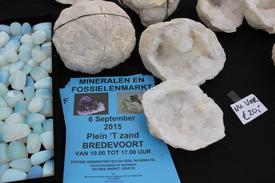 Mineralenmarkt in Bredevoort goed bezocht.