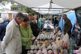 Veel belangstelling voor mineralen- en fossielenmarkt in Bredevoort