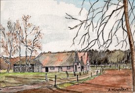 Oplossing zoekplaatje: boerderijtje van de familie Eeltink aan de Akkermateweg.