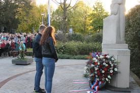 Veel belangstelling bij Dodenherdenking in Aalten.