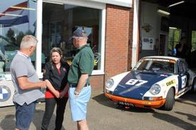 Veel belangstelling voor open huis Autorestauratiebedrijf Lensink & Kolstee.