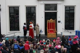 Welkom Sint, afscheid burgemeester Berghoef.