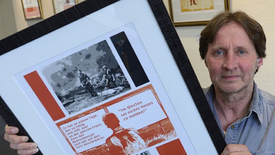 Dichterportretten van Joachim Smarsly in de Koppelkerk