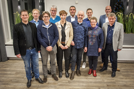 CDA leden voor de gemeente Aalten stellen kieslijst vast