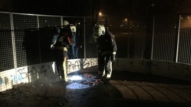 De brandweer kreeg 128 meldingen rond de jaarwisseling