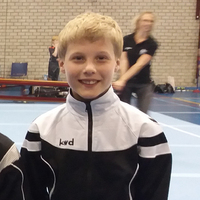 Spannende turnwedstrijd voor Floris Roos van Odival