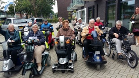 Scootmobiel drive Aalten in bioscoop Sportpark Zuid